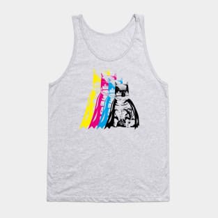 BATCAT Full color print Tank Top